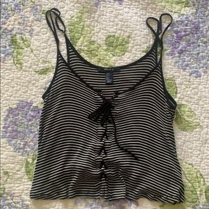 f21 stripe tank